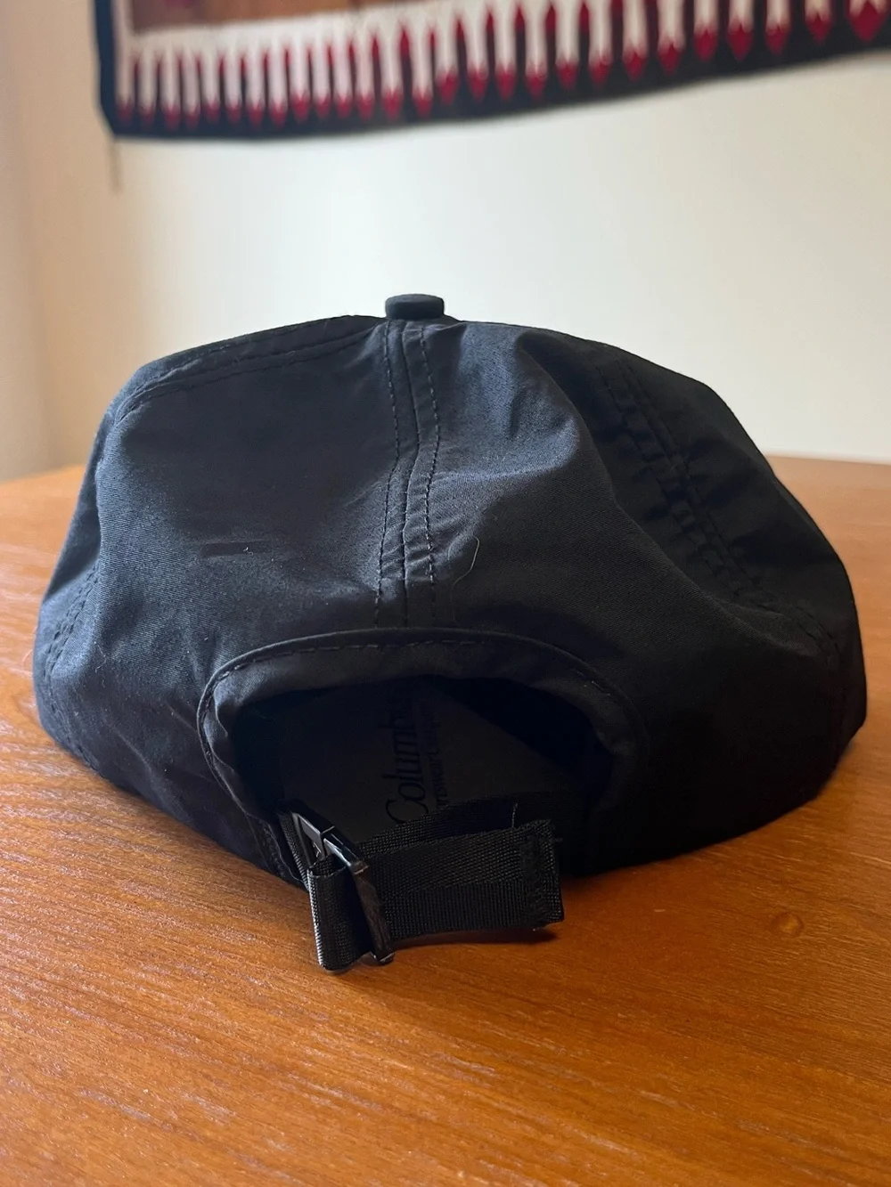 🧢 NWT Vintage Columbia Sportswear USA Willapa Bay OSFA Nylon Camp Hat Black